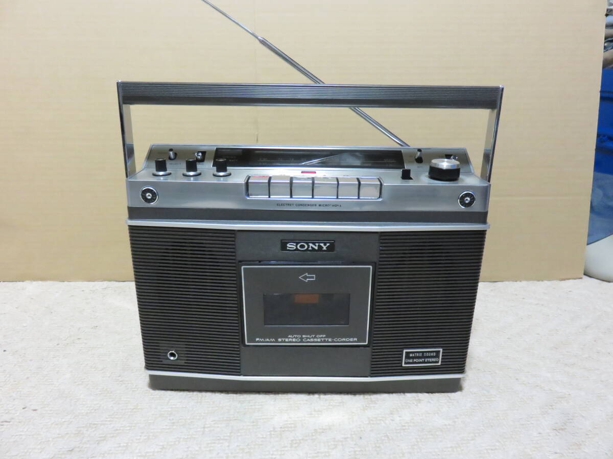SONY CF-2550 ステレオラジカセ　昭和　カセットテープ_画像1