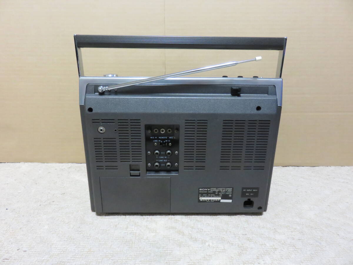 SONY CF-2550 ステレオラジカセ　昭和　カセットテープ_画像4