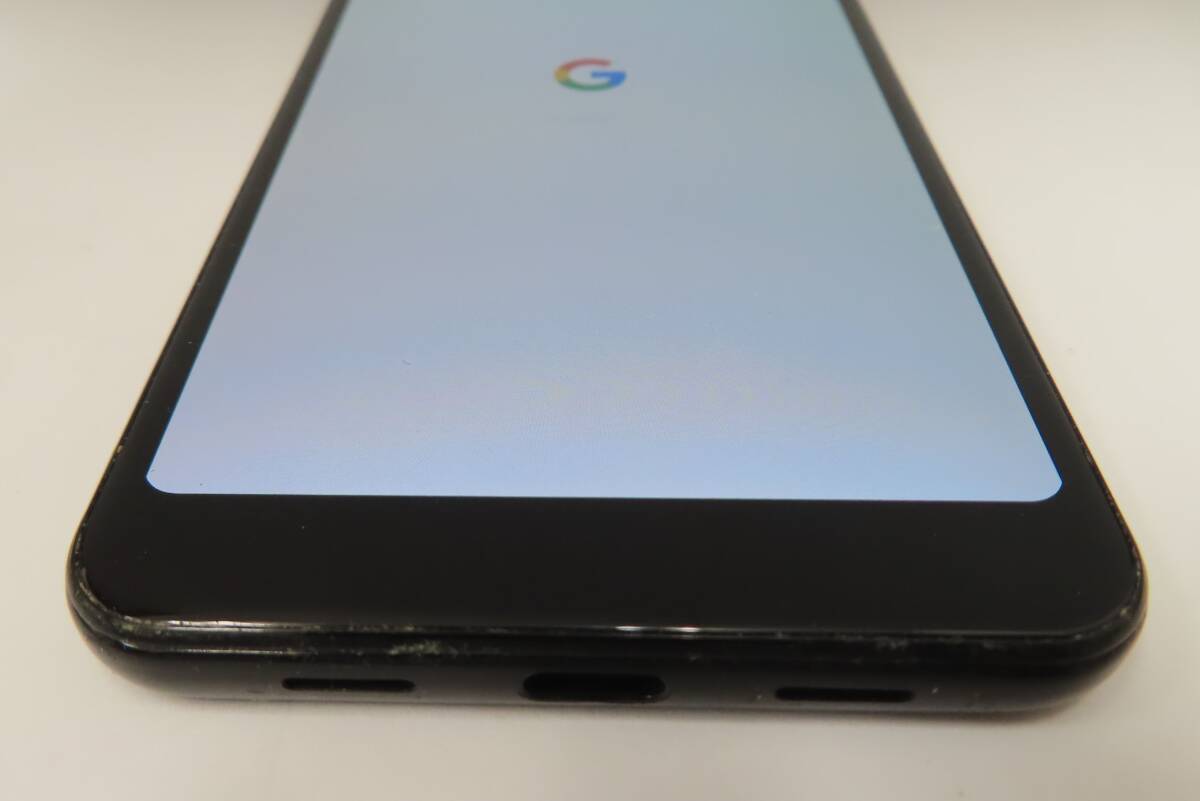 #75940 SoftBank ソフトバンク Google Pixel 3a Just Black 64GB 判定〇の画像4