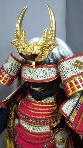 美品【武田信玄公 創作等身大鎧】 兜 甲冑  鎧 の画像6