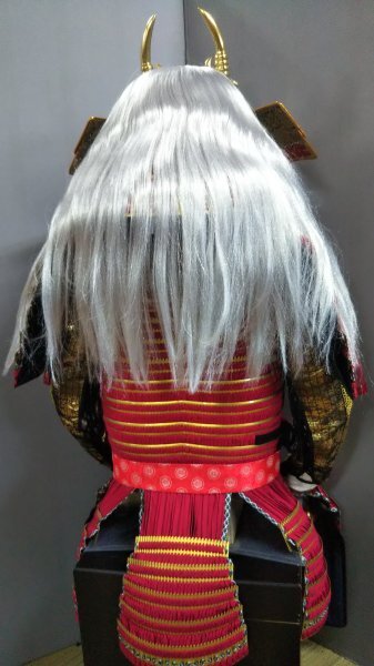 美品【武田信玄公 創作等身大鎧】 兜 甲冑  鎧 の画像5