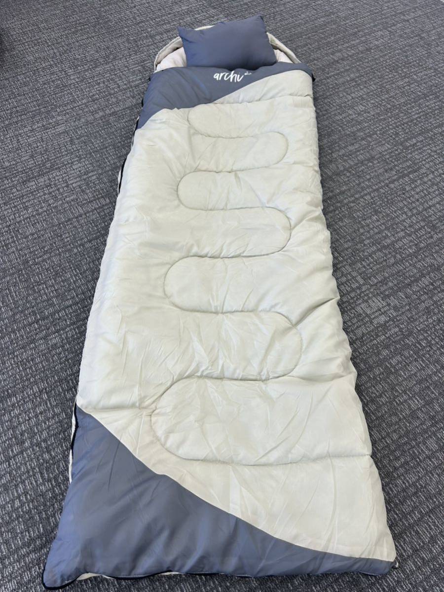  exclusive use pillow attaching sleeping bag .... sleeping bag compact envelope type winter sleeping area in the vehicle camp beige 12