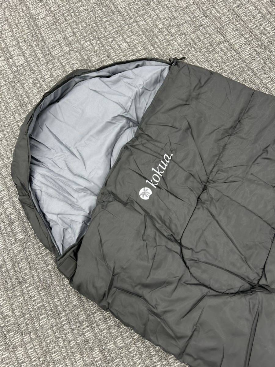 寝袋 シュラフ 人工ダウン 210T 封筒型 冬用 オールシーズン コンパクト 最低使用温度-15℃ 23
