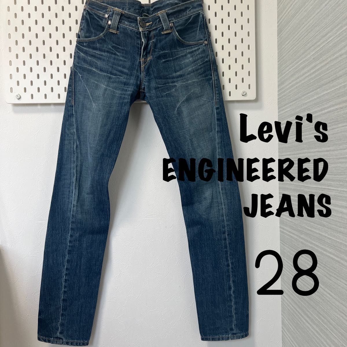 LEVI'S ENGINEERED JEANS 28 リーバイス　エンジニアードジーンズ　ジーパン　メンズ　古着
