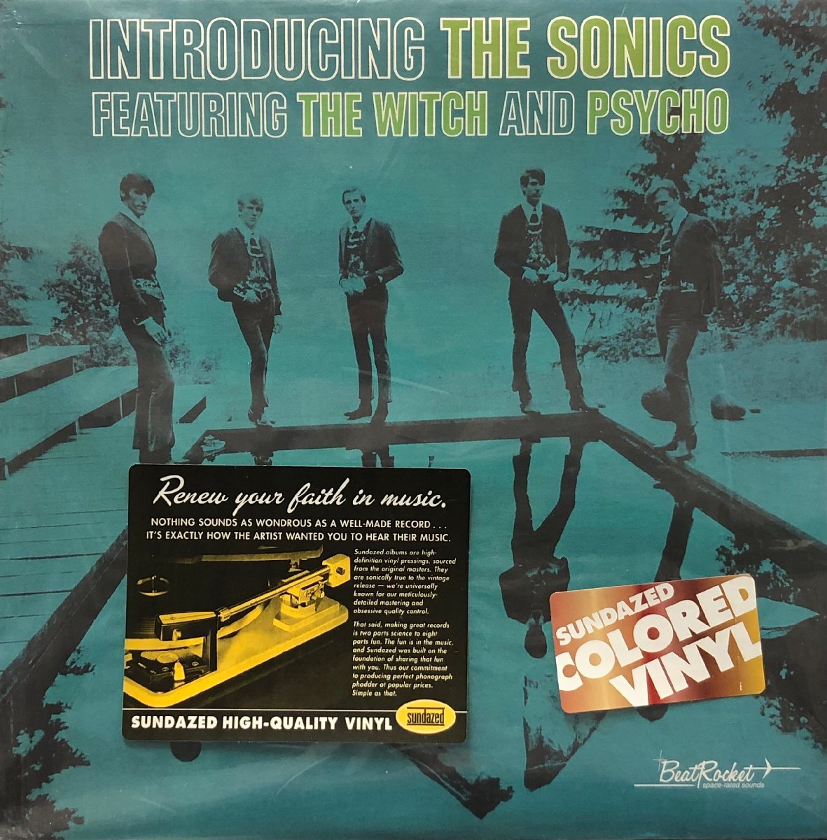 SONICS / Introducing The Sonics (Green Vinyl) LP Vinyl Record (アナログ盤・レコード)_画像1