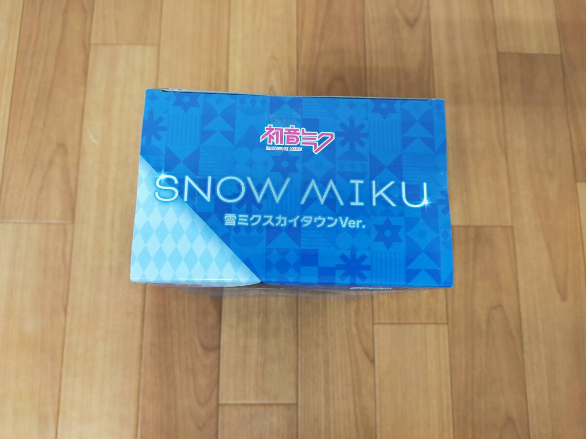 【プライズ】Luminasta 初音ミク シリーズ SNOW MIKU 雪ミク スカイタウンVer. フィギュア 未開封 ルミナスタ SEGA セガの画像3