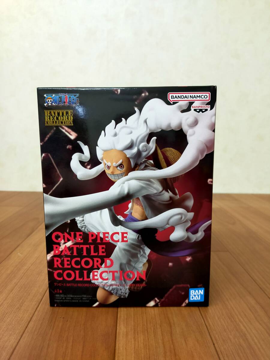 【プライズ】ワンピース BATTLE RECORD COLLECTION GEAR5 ギア5 ニカ ルフィ フィギュア 未開封　バンプレスト_画像1