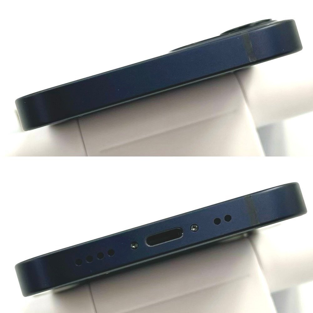 【中古/ジャンク】SoftBank iPhone12 mini 64GB ブラック 赤ロム保証 【送料無料/名古屋大須店】の画像4