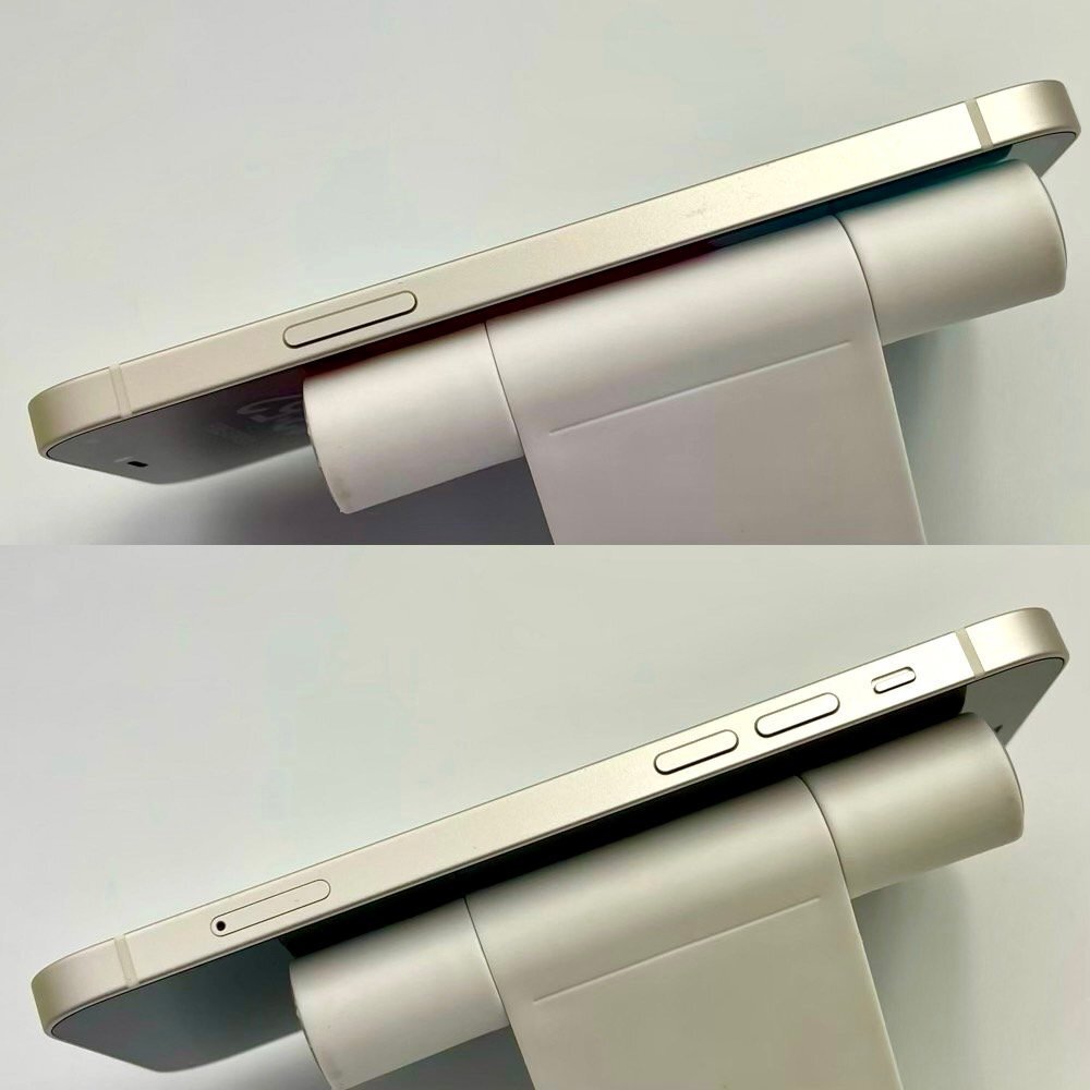 【中古/ジャンク】SoftBank iPhone12 64GB ホワイト 赤ロム保証 【送料無料/名古屋大須店】の画像4