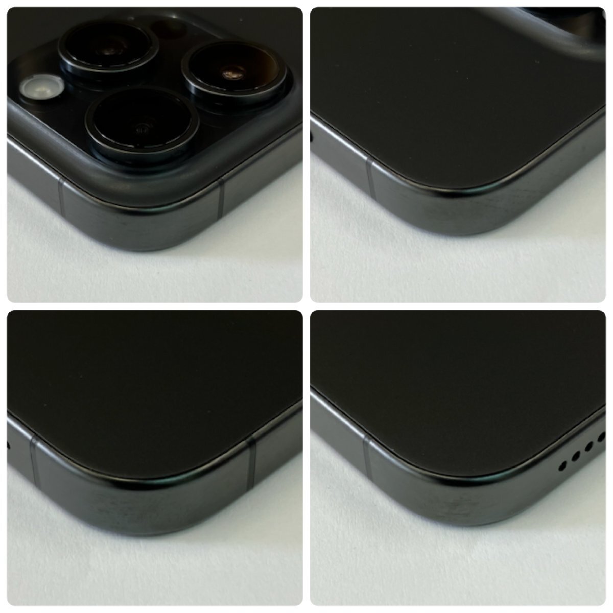 【送料無料/中古超美品】国内版SIMフリー iPhone15 Pro Max 256GB ブラックチタニウム MU6P3J/A Apple【四丁目店】の画像3
