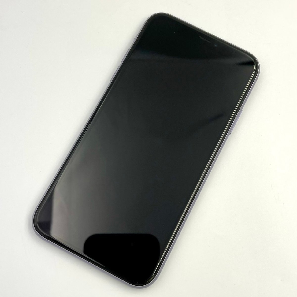 【中古/ジャンク】SIMフリー Softbank iPhone11 64GB MWLX2J/A パープル 赤ロム保証 【送料無料/名古屋大須店】の画像2