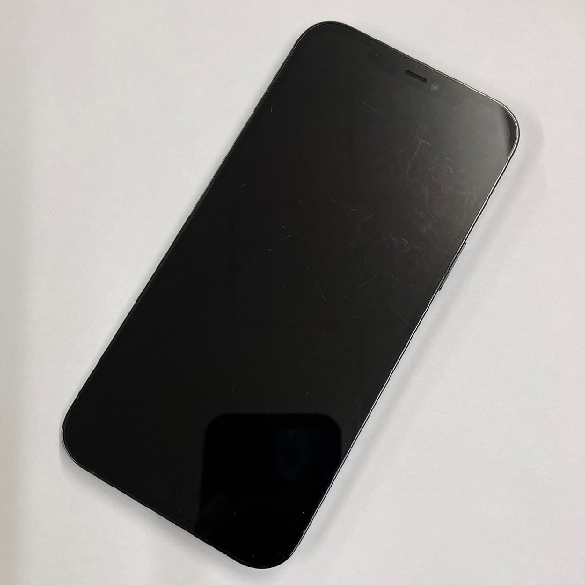 【中古/ジャンク】Softbank iPhone12 Pro Max 128GB パシフィックブルー 赤ロム保証 【送料無料/名古屋大須店】の画像3