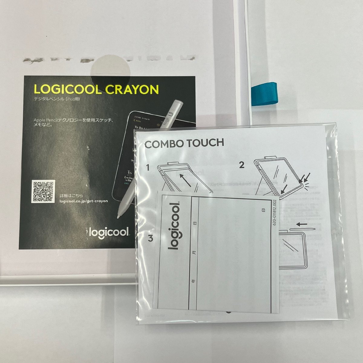 【送料無料/中古美品】Logicool COMBO TOUCH iPad 第10世代用 グレー iK1059GRA 着脱式キーボードケース 【四丁目店】_画像6