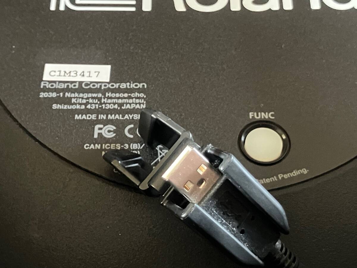 ◆◆Roland PD-140DS V-pad デジタルスネア 14インチ 超美品・使用時間わずか◆◆_USB端子の不具合、接触不良等もありません