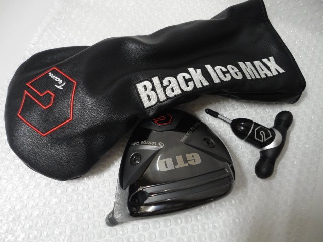 ■美品！GTD BLACK ICE THE MAX マックス ドライバー ヘッド単品 日本正規品_画像4
