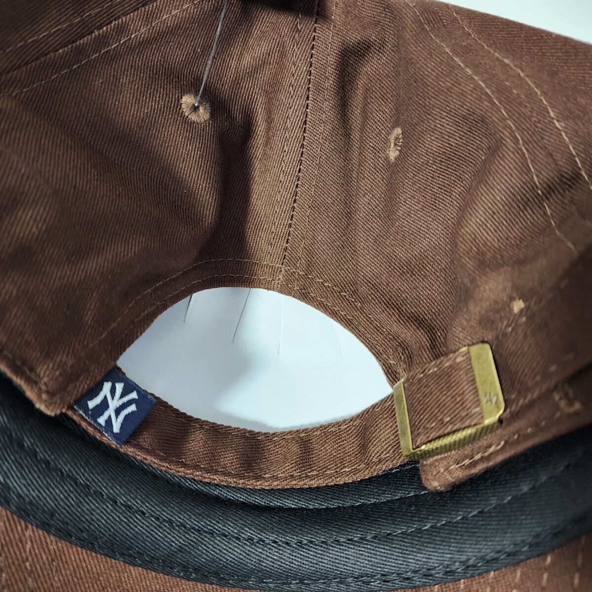 【新品未使用】MLB キャップ メジャーリーグ 47Brand帽子 CAP ニューヨーク ヤンキー Yankees 男女兼用　チョッコ色_画像4