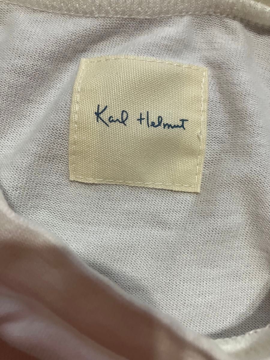 カールヘルム Karl Helmut パッチワークTシャツ 