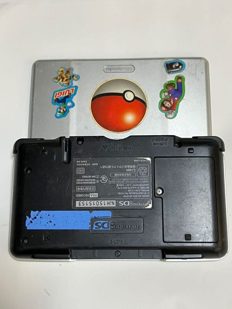 【RA-23】動作品(GBA,DS起動OK)☆Nintendo ニンテンドー 初代DS まとめて２台セット！NTR-001 液晶保護フィルムあり/宅急便コンパクトの画像3