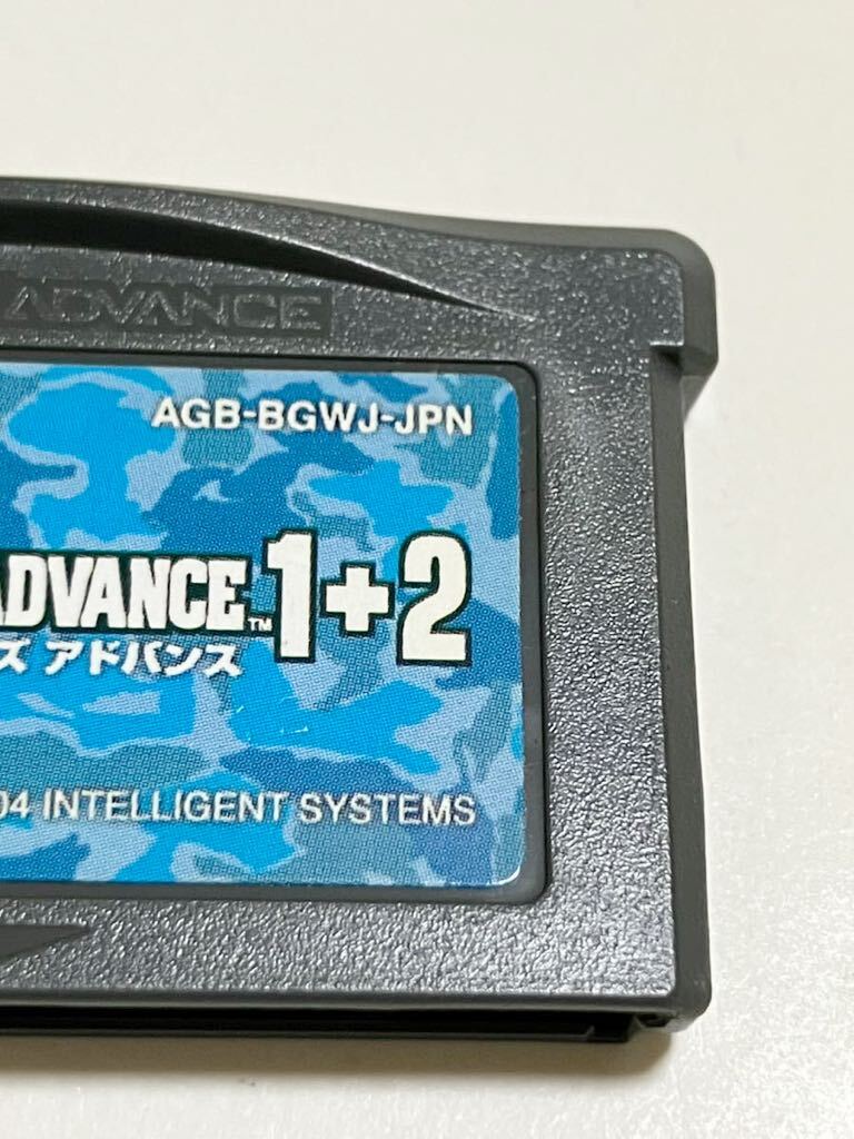 【RD-10】美品動作品☆GBAソフト ゲームボーイウォーズアドバンス1+2 GAMEBOYWARS WADVANCE1+2 ソフトのみ/ネコポス230円_画像6