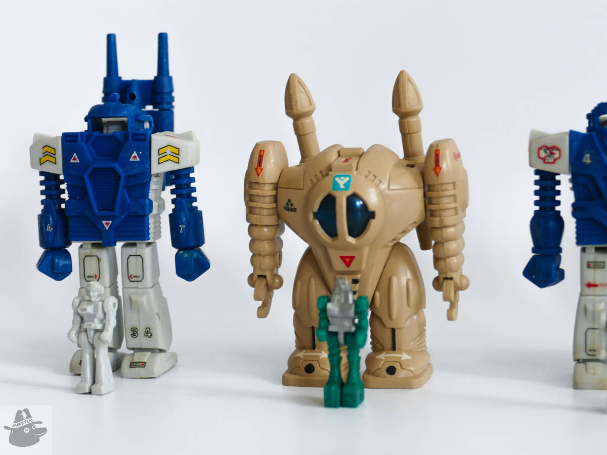 TAKARA ニットー IMAI ダイアクロン ミクロマン パワースーツ ワルダー ロボット モデルキット 昭和 レトロ ビンテージ プラモデル_画像2