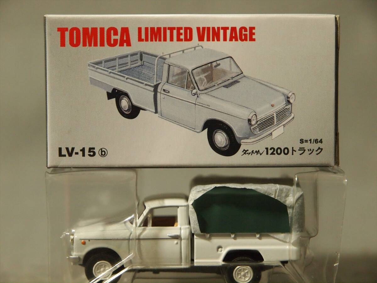 1/64 ダットサン 1200 トラック トミーテック トミカリミテッドヴィンテージ LV-15bの画像1