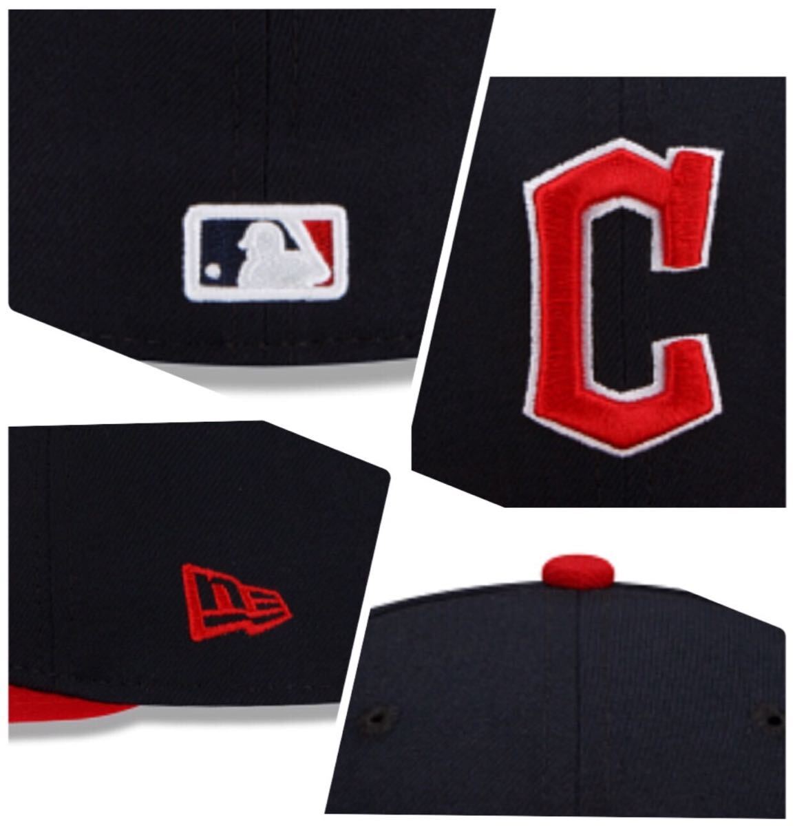 New era ニューエラキャップ 59FIFTY MLB Cleveland Guardians クリーブランドガーディアンズ_画像8