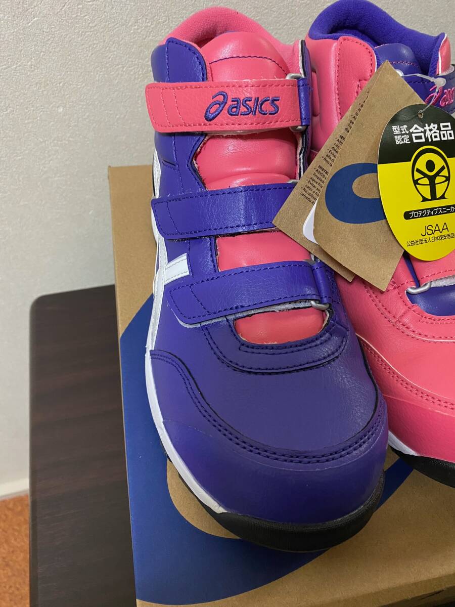 生産終了 限定希少品 ASICS アシックス WINJOB ウィンジョブ CP302-500 パレスパープル×ピンクカメオ サイズ 26.0cmの画像4