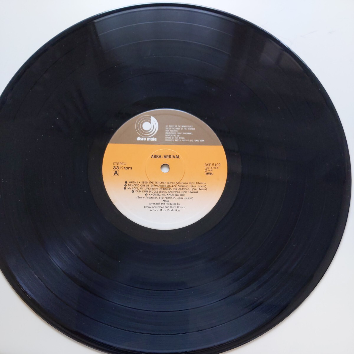 「ARRIVAL / アライバル」ABBA / アバ 中古レコード アナログ LPの画像6