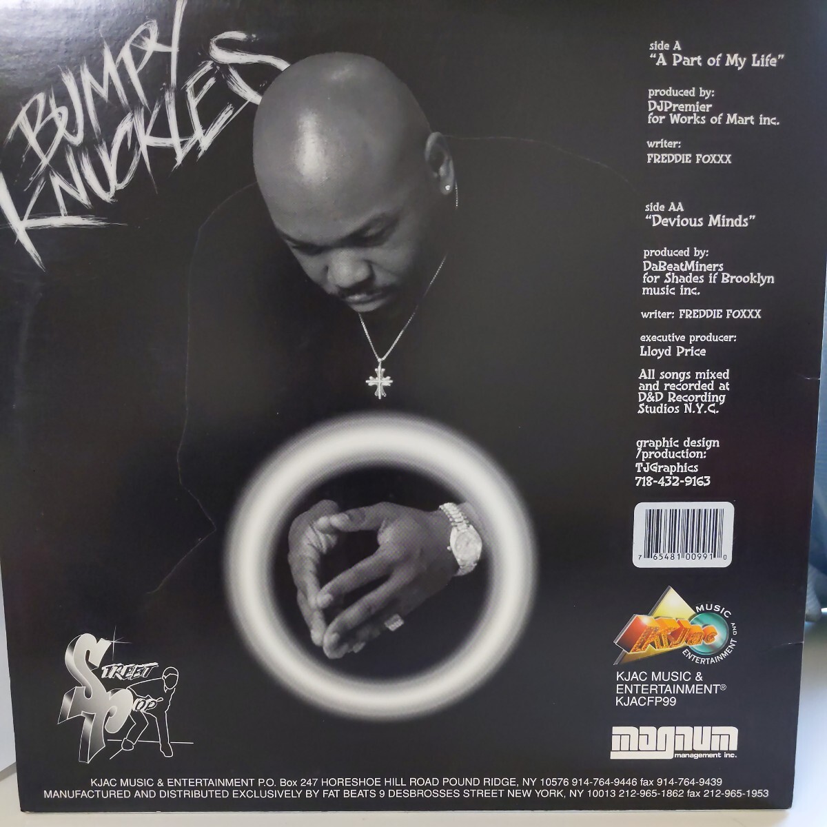 BUMPY KNUCKLES PART OF MY LIFE 中古レコード アナログ LP_画像2