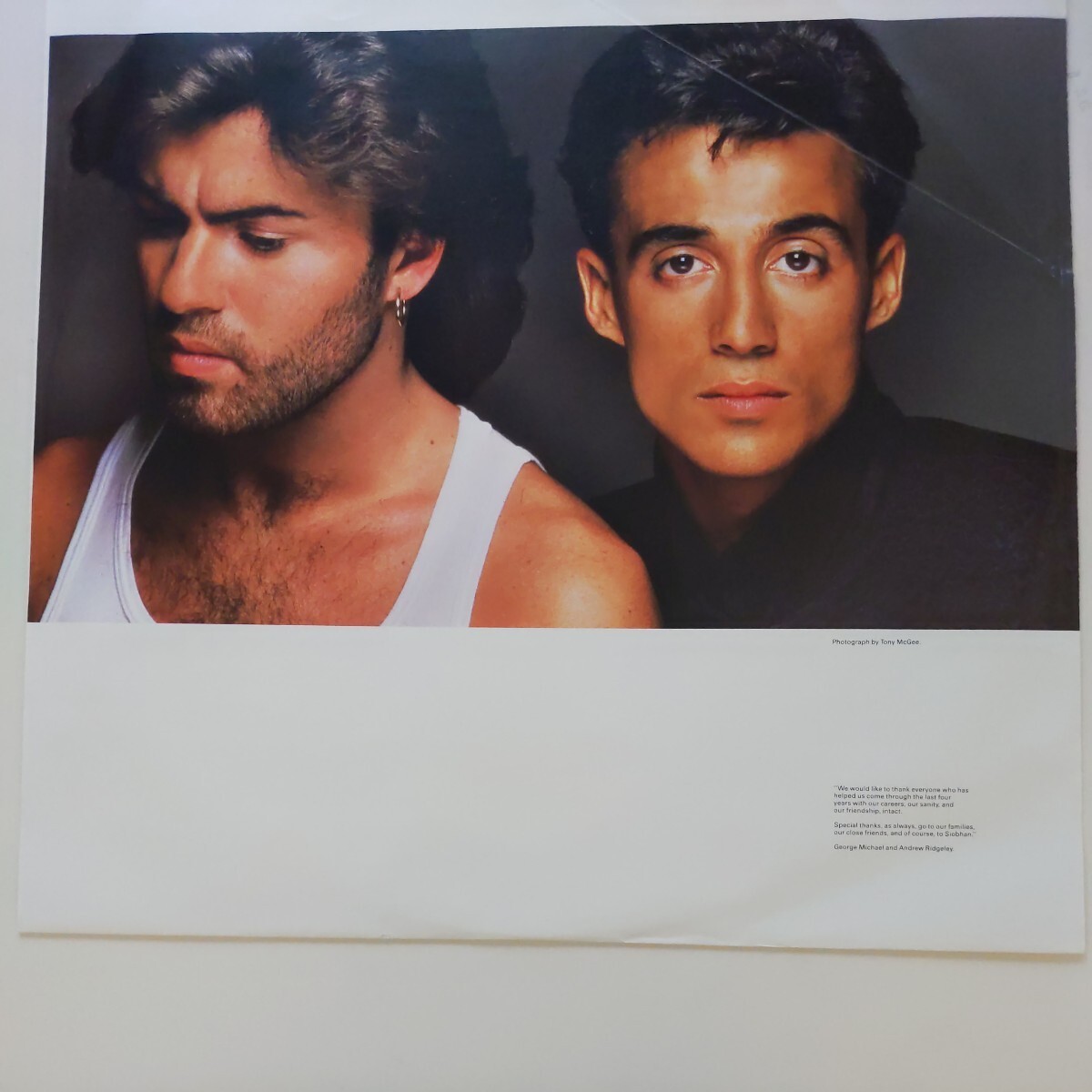 WHAM! ワム！Music From The Edge Of Heaven ラスト・クリスマス Last Christmas (Long Version) 中古レコード アナログ LPの画像5