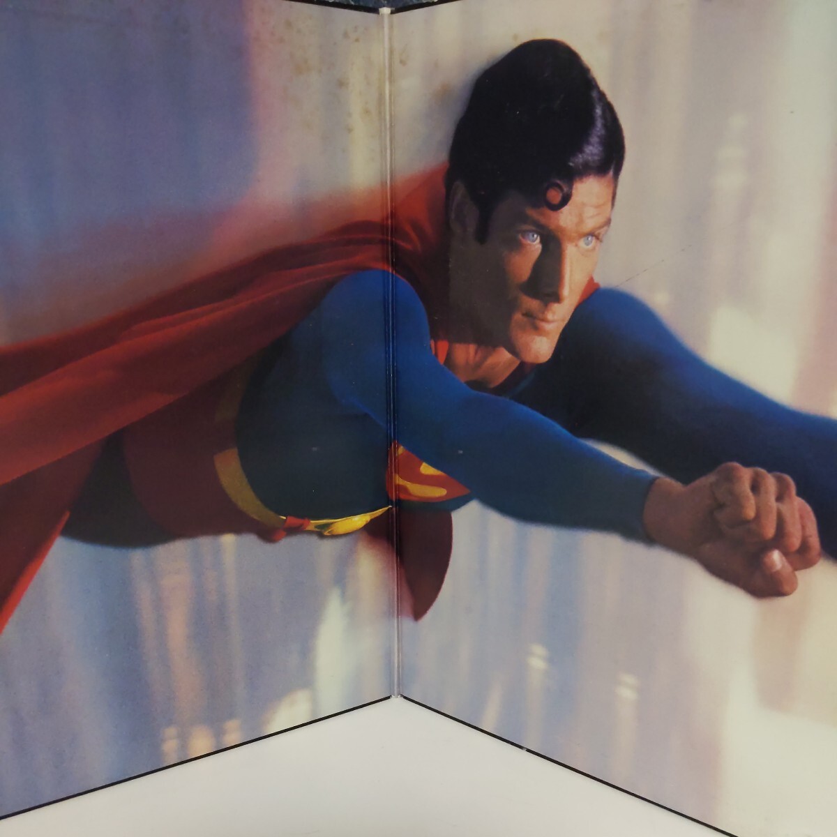 スーパーマン SUPERMAN THE MOVIE ORIGINAL SOUND TRACK/ジョン・ウィリアムス JOHN WILLIAMS 2枚組 中古レコード アナログ LPの画像3
