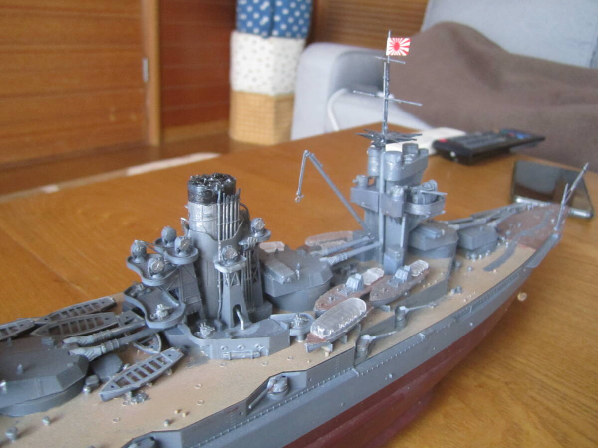 1/350 RC 山城 超精巧 フジミ 日本海軍戦艦 ラジコン_画像9