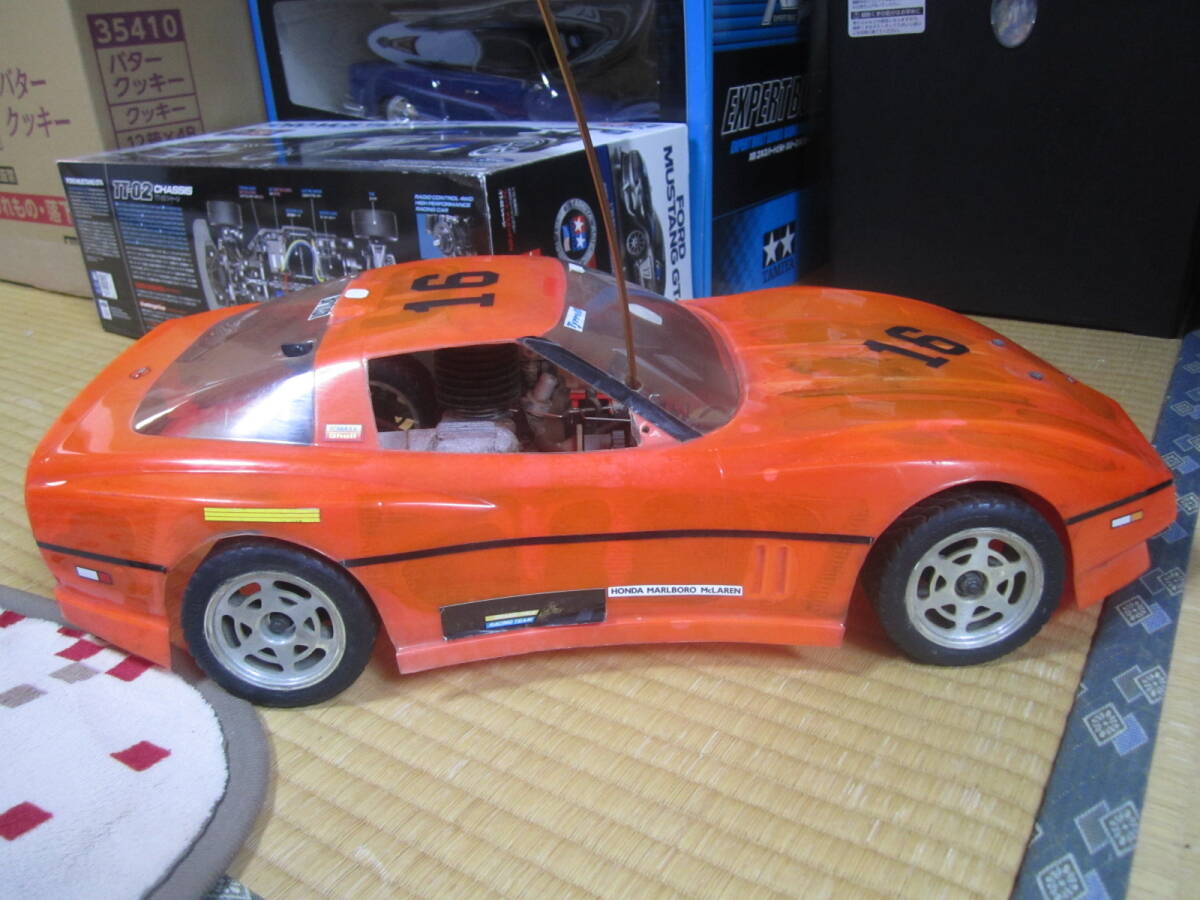 京商 KYOSHO エンジンラジコン 1/10 スケール コルベット ZR-1 1989年 昭和レトロ GP R/C ENGINES