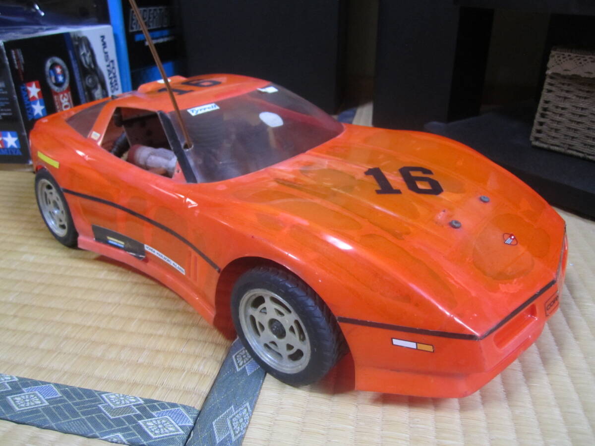 京商 KYOSHO エンジンラジコン 1/10 スケール コルベット ZR-1 1989年 昭和レトロ GP R/C ENGINES