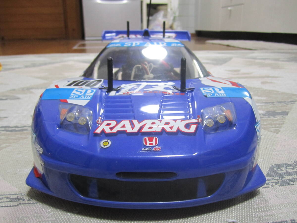 最安値 すぐ遊べる全部セット 1/10 ホンダ NSX レイブリック RC 大人気 田宮模型