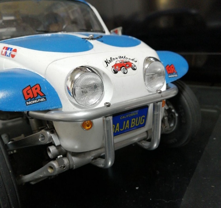 新品 未開封 タミヤ ワーゲンオフローダー Sand Scorcher アルミニウム フロントバンパー TAMIYA aluminum front bumper SK technical の画像1