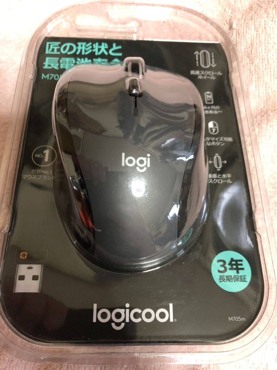ロジクール ワイヤレスマウス logicool M705m 正規品 新品 送料込みの画像1