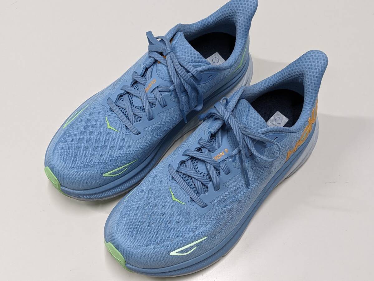 【送料無料】HOKA ONE ONE CLIFTON 9 WIDE 2E 27.0cm　ホカ　クリフトン　ワイド　メンズ　1132210 DLL