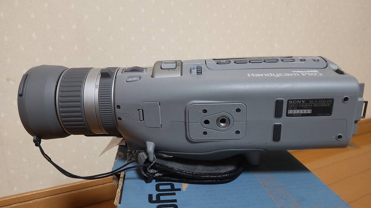 132☆ほぼ未使用☆超美品☆SONY CCD-VX1 Handycam PRO 132☆ほぼ未使用☆超美品☆SONY CCD-VX1 Handycam PRO