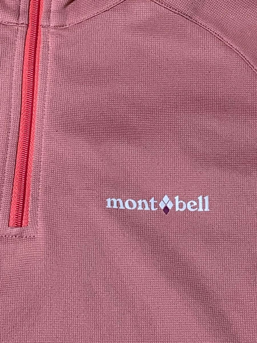 mont-bell★ ジップシャツ★長袖★レディースM