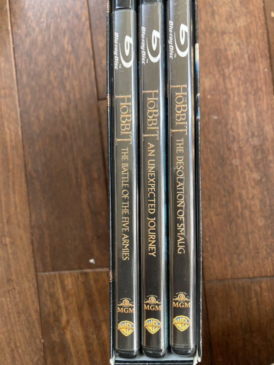The Hobbit ホビット　Extend Edition (英仏語) Blu-ray 中古3枚組_画像3