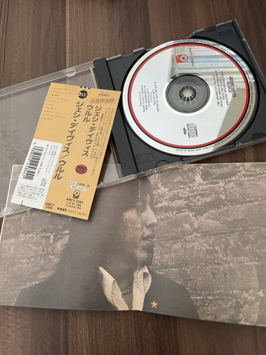 JESSE DAVIS ジェシ・デイヴィス　ウルル ジェシ・デイヴィスの世界　国内盤　帯付き　CD２枚_画像10