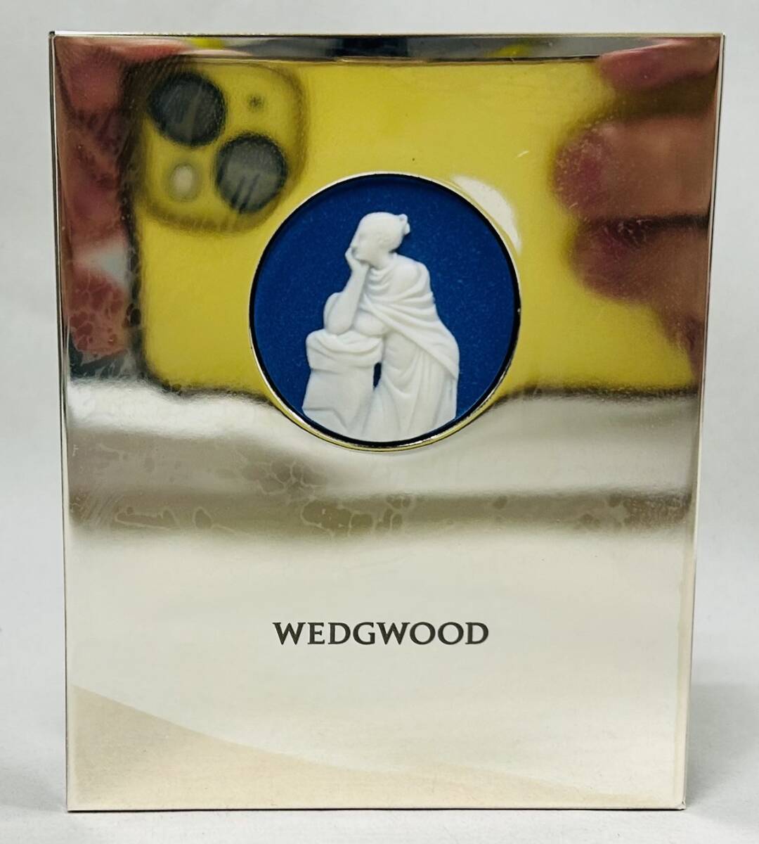 【MIA11211SH】1円スタート WEDGWOOD ウェッジウッド 置き時計 箱付き 不動 インテリア コレクション 長期保管品 現状品 _画像5