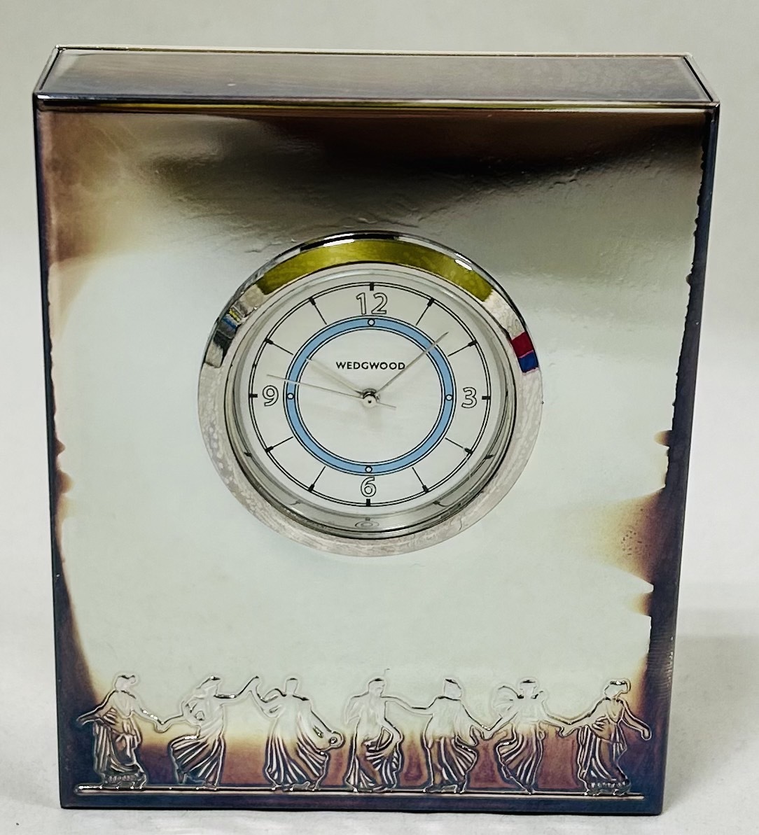 【MIA11211SH】1円スタート WEDGWOOD ウェッジウッド 置き時計 箱付き 不動 インテリア コレクション 長期保管品 現状品 _画像3