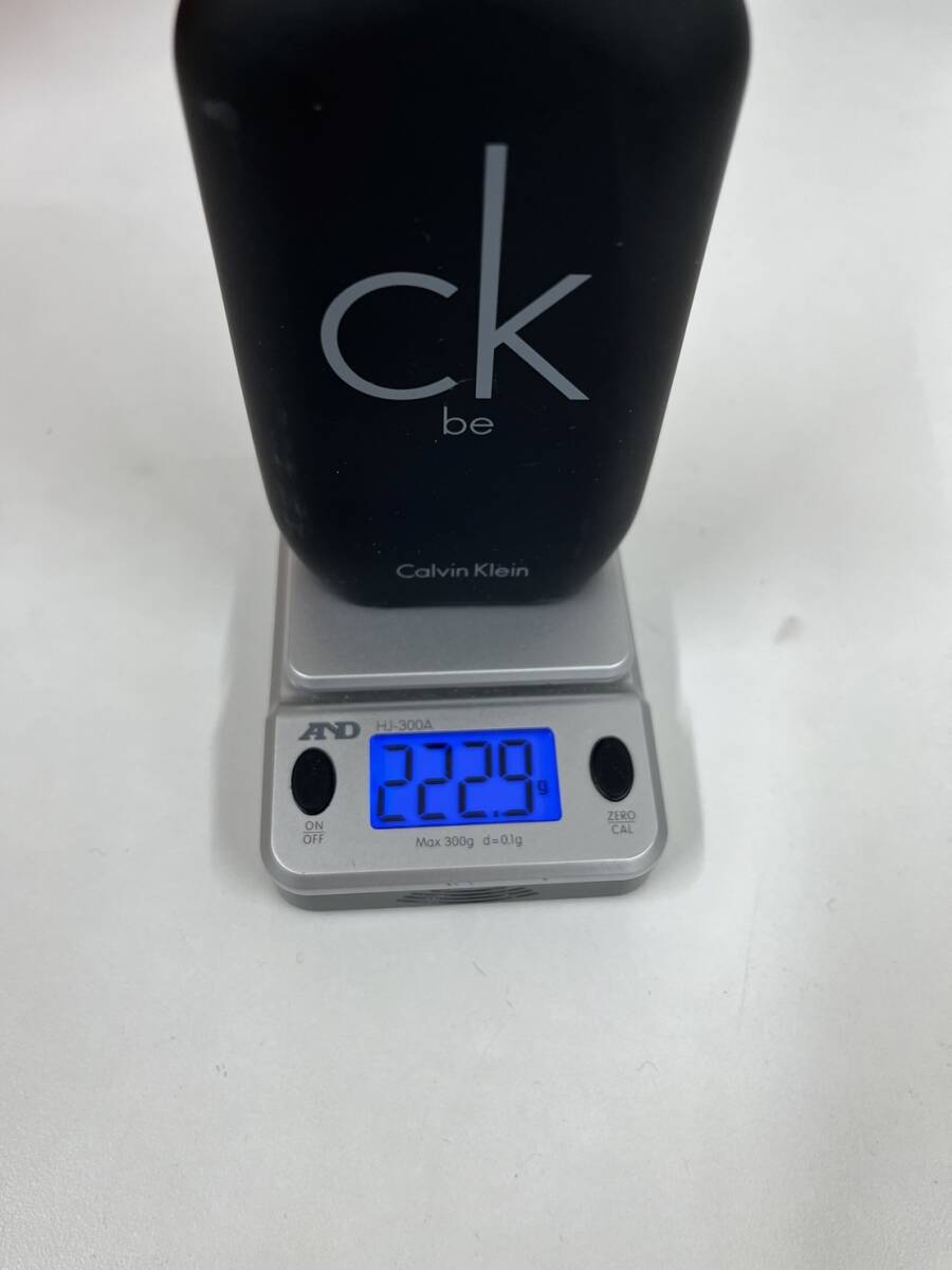 【TK‐12315IM】1円 ～ Calvin Klein カルバンクライン CK be シーケービー オードトワレ 100ml 総重量約223ｇ コスメ 香水の画像8