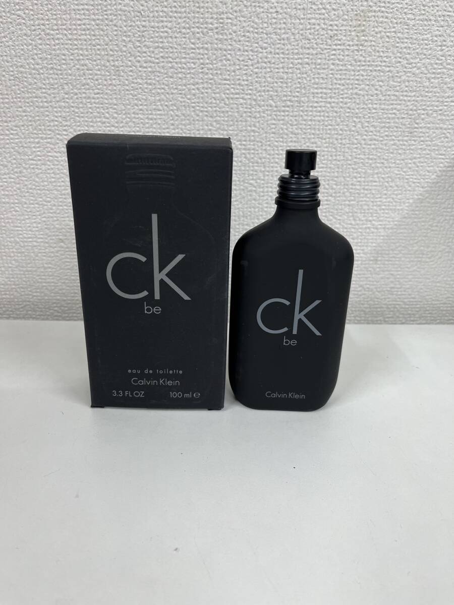 【TK‐12315IM】1円 ～ Calvin Klein カルバンクライン CK be シーケービー オードトワレ 100ml 総重量約223ｇ コスメ 香水の画像1