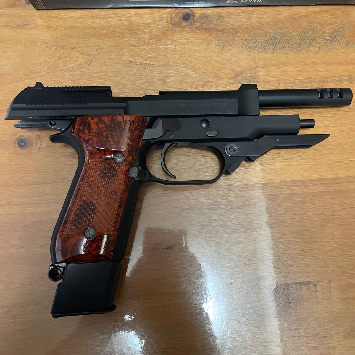 【中古】KSC M93R-MGシリーズ ファーストバージョンHWモデルガンの画像6