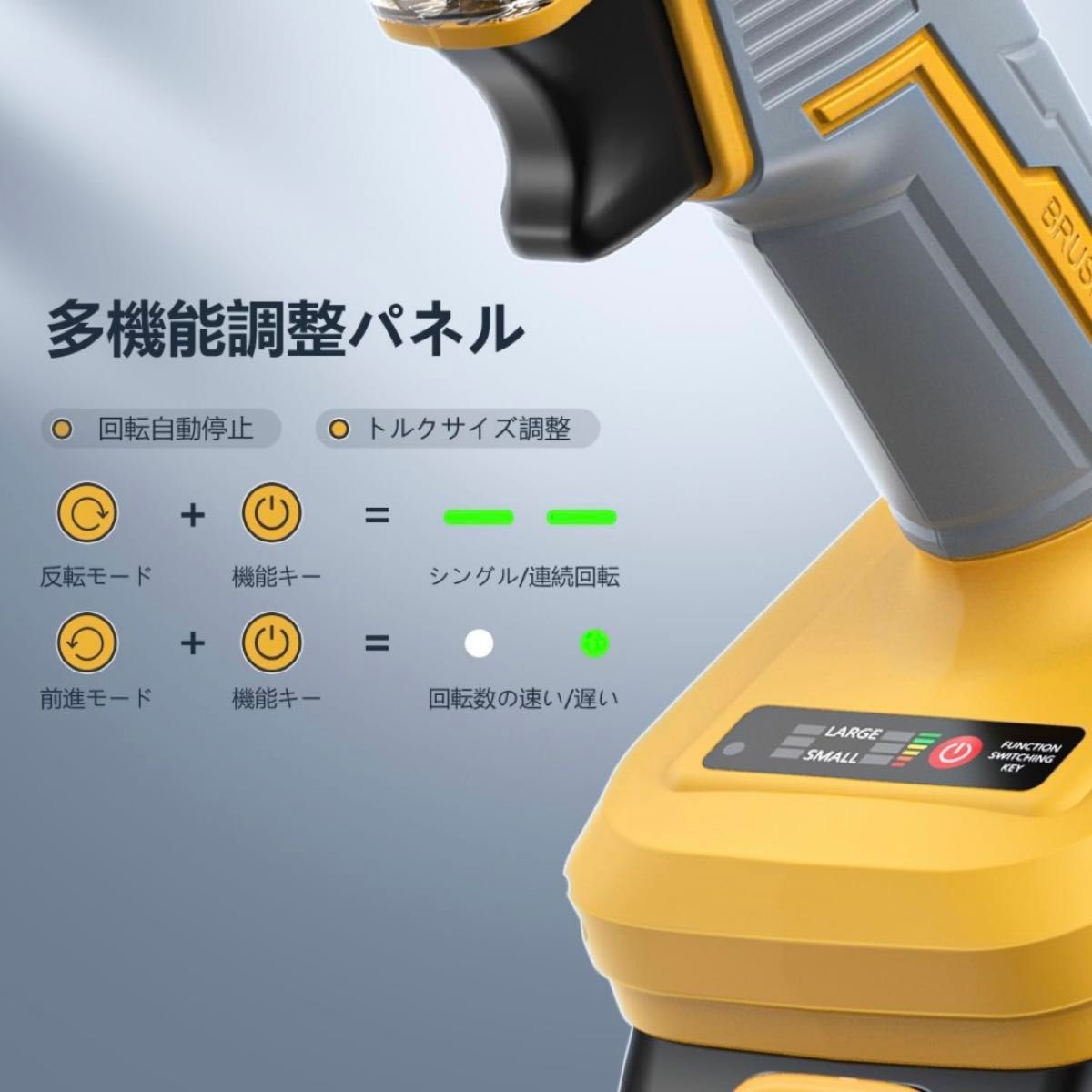 【新品】コードレスインパクト フルセット 電動インパクトドライバー＆レンチ＆ドリル 