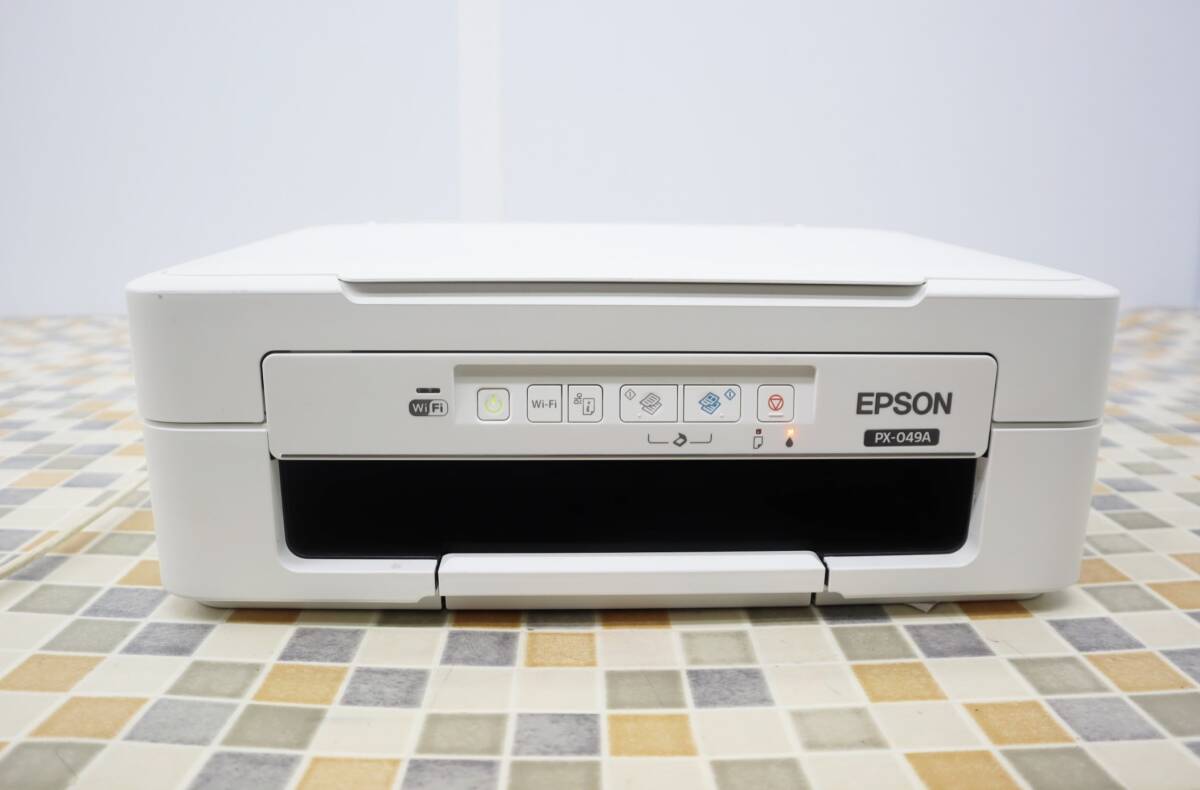 △ ｜インクジェット プリンター ホワイト｜EPSON エプソン PX-049A C462Q ｜ JUNK■O1575_画像1