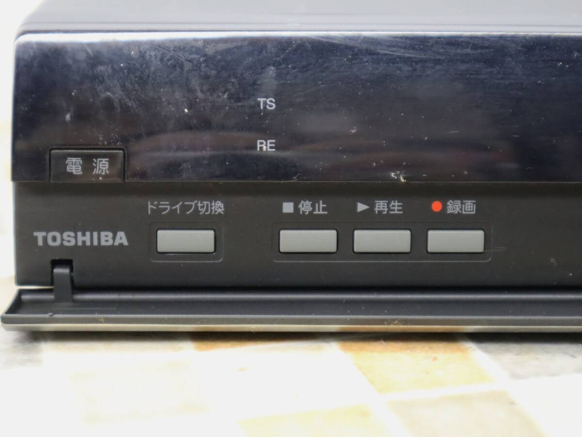 △ジャンク ｜HDD レコーダー リモコンなし｜東芝 TOSHIBA RD-R100 ｜DVD再生不可 HDD初期化済み 320GB ■O2590_画像6